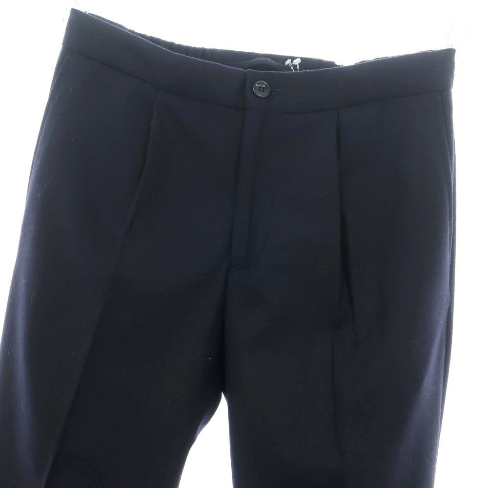 【SALE15倍/返品不可】【新品】インコテックス INCOTEX SUPER100'S ウール イージースラックスパンツ ネイビー【サイズ44】【A/W】【状態ランクN】【メンズ】