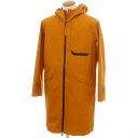 【中古】Herno ヘルノ フーデッドコート 【48】オレンジ系