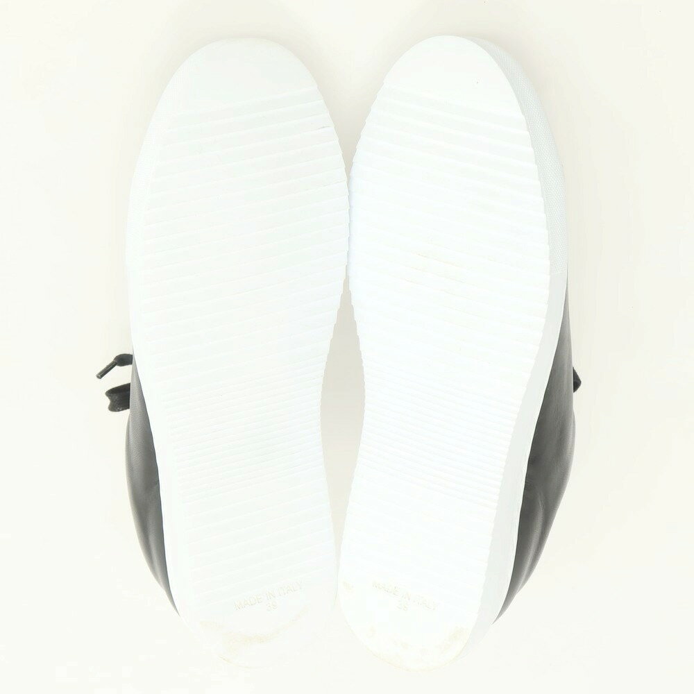 【中古】【未使用】ステファノガンバ STEFANO GAMBA レザー スニーカー ブラック【サイズ39】【S/S/A/W】【状態ランクS】【メンズ】