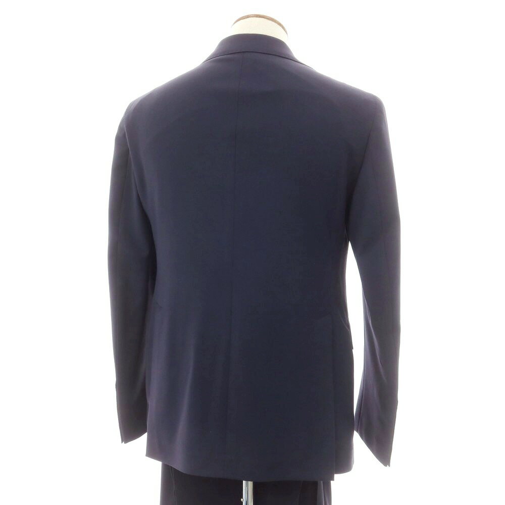 【新品アウトレット】タリアトーレ TAGLIATORE ストレッチポリエステルウール 2つボタンスーツ ネイビー【サイズ48】【S/S】【状態ランクN-】【メンズ】
