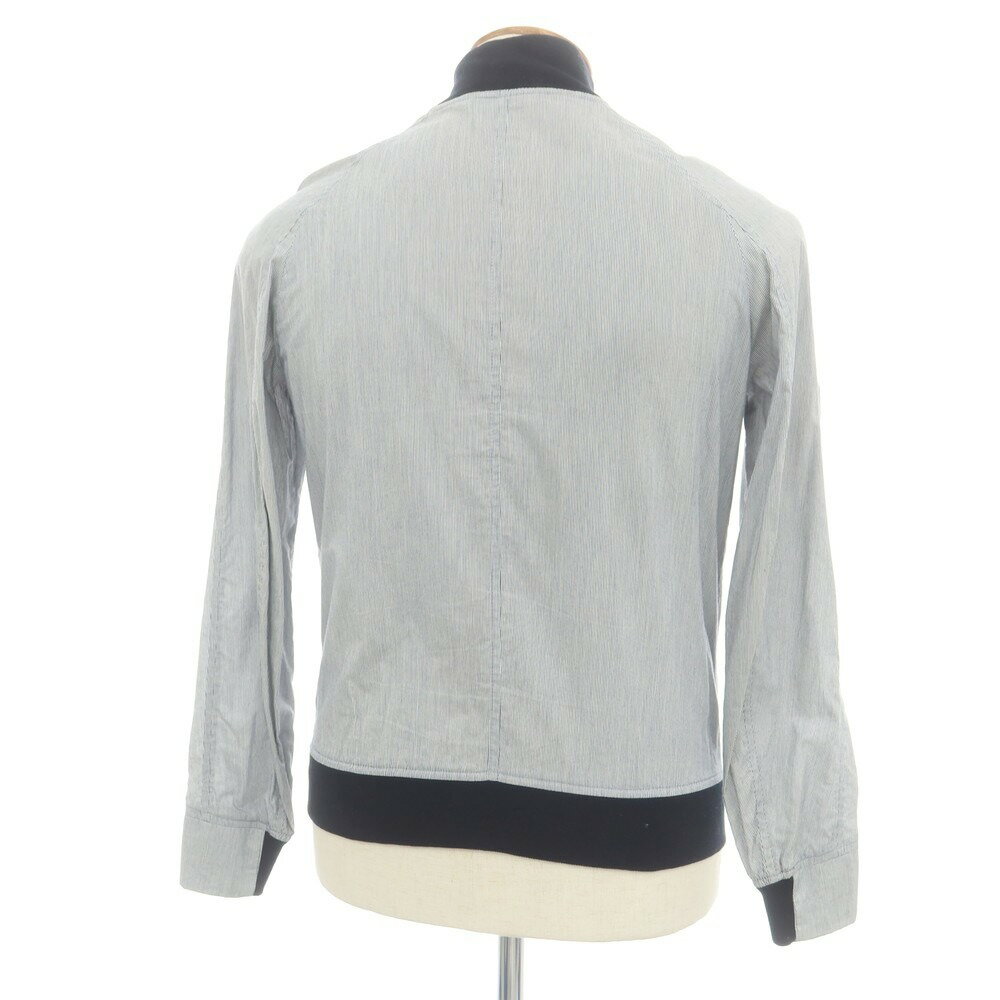 【中古】ヴァルスター Valstar コットンキュプラ スイングトップ ブルゾン ネイビーxホワイト【サイズ46】【S/S】【状態ランクC】【メンズ】