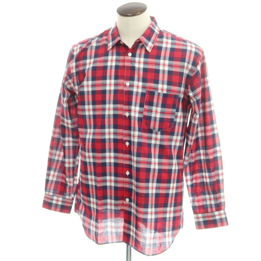 【SALE10%OFF/返品不可】【中古】コムデギャルソンシャツ COMME des GARCONS SHIRT 2025年春夏 コットン チェック レギュラー...