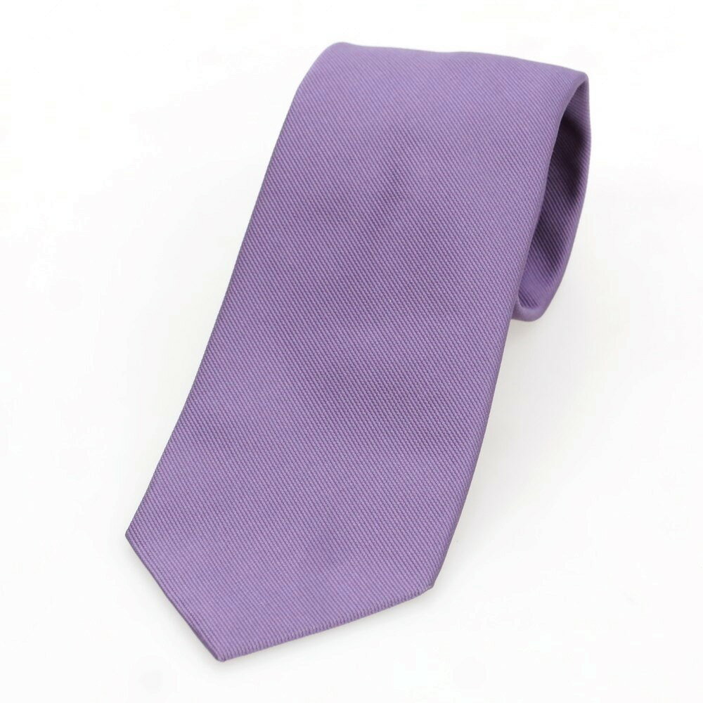 【SALE30%OFF/返品不可】【中古】ジエレ GIERRE BEAMS F別注 シルクコットン 無地ネクタイ ライトパープル【S/S/A/W】【状態ランクB】【メンズ】 CPD