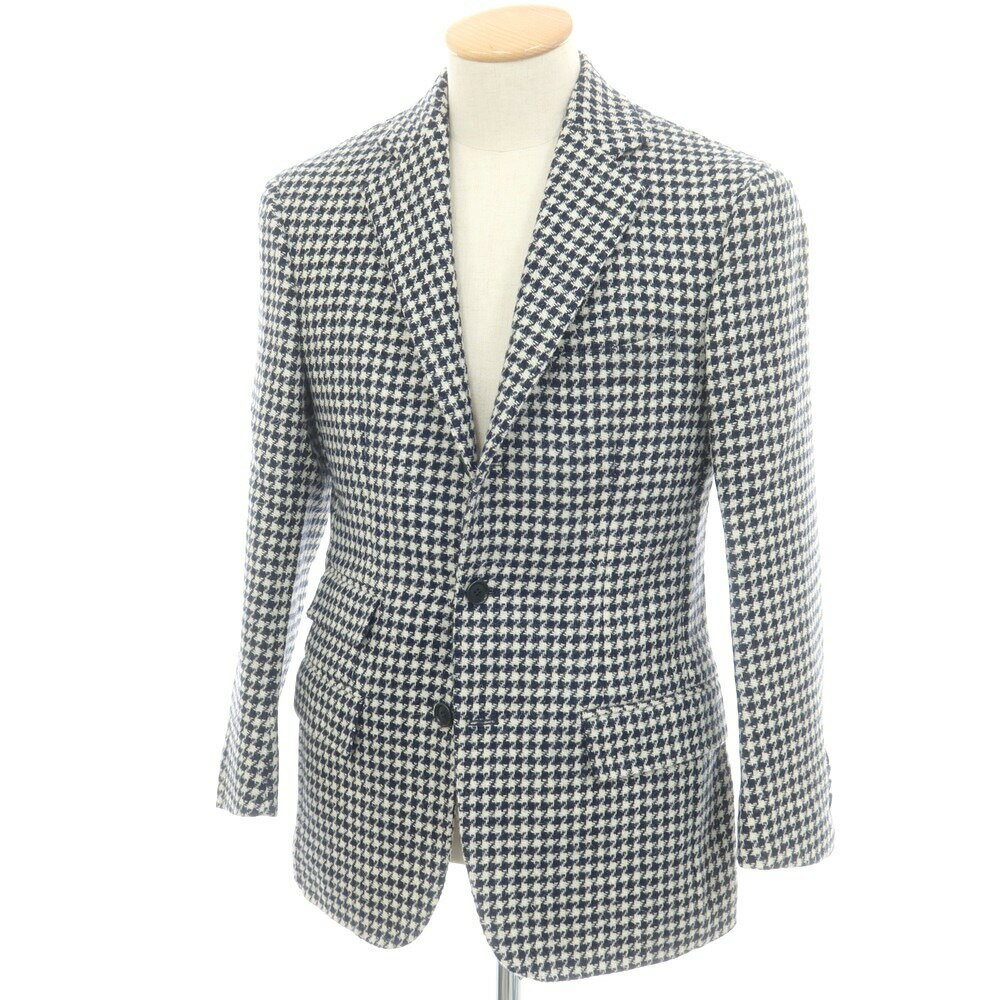 【未使用品】デペトリロ De Petrillo グレー アルパカ ジャケット 中古・古着通販】De Petrillo (デペトリロ) ウールテーラード