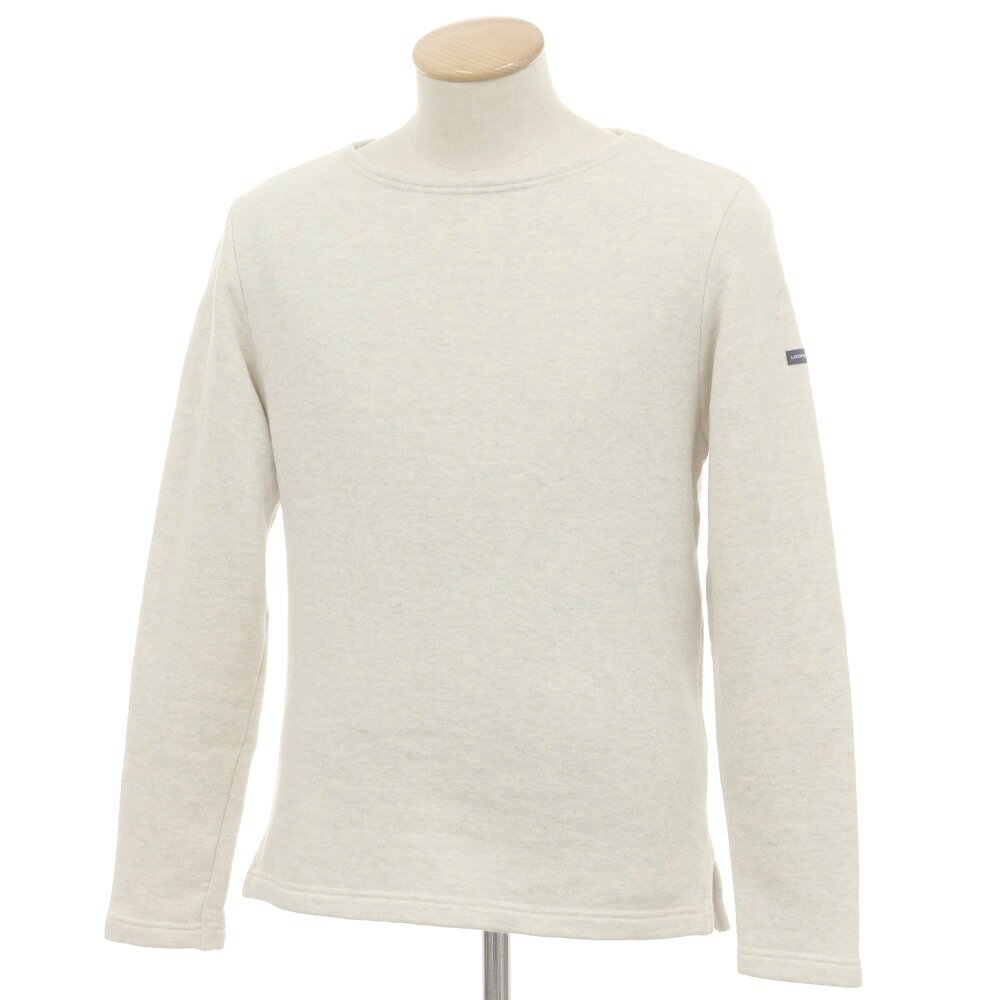 【SALE30%OFF/返品不可】【中古】ループウィラー LOOPWHEELER BEAMS PLUS別注 コットン ボートネック スウェット オートミール【サイズS】【A/W】【状態ランクC】【メンズ】