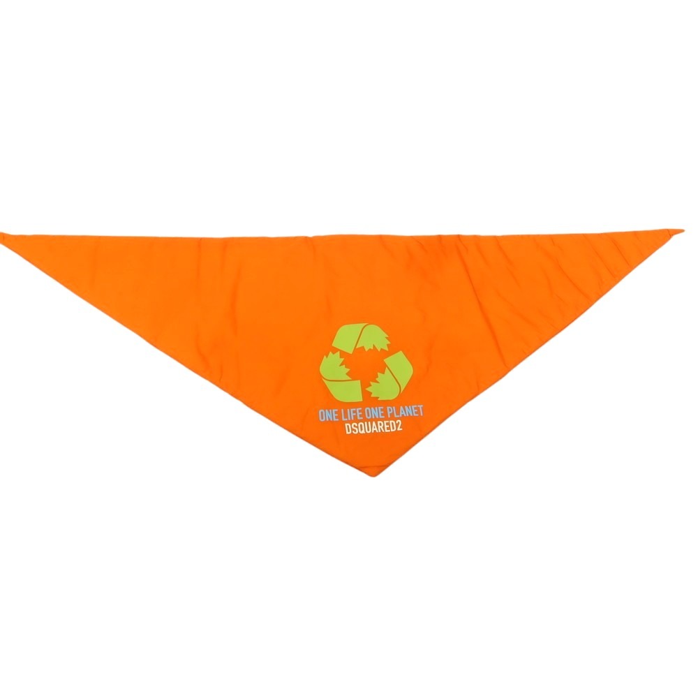 【SALE10%OFF/返品不可】【新品】ディースクエアード DSQUARED2 ナイロン ダウンマフラー ネックウォー..