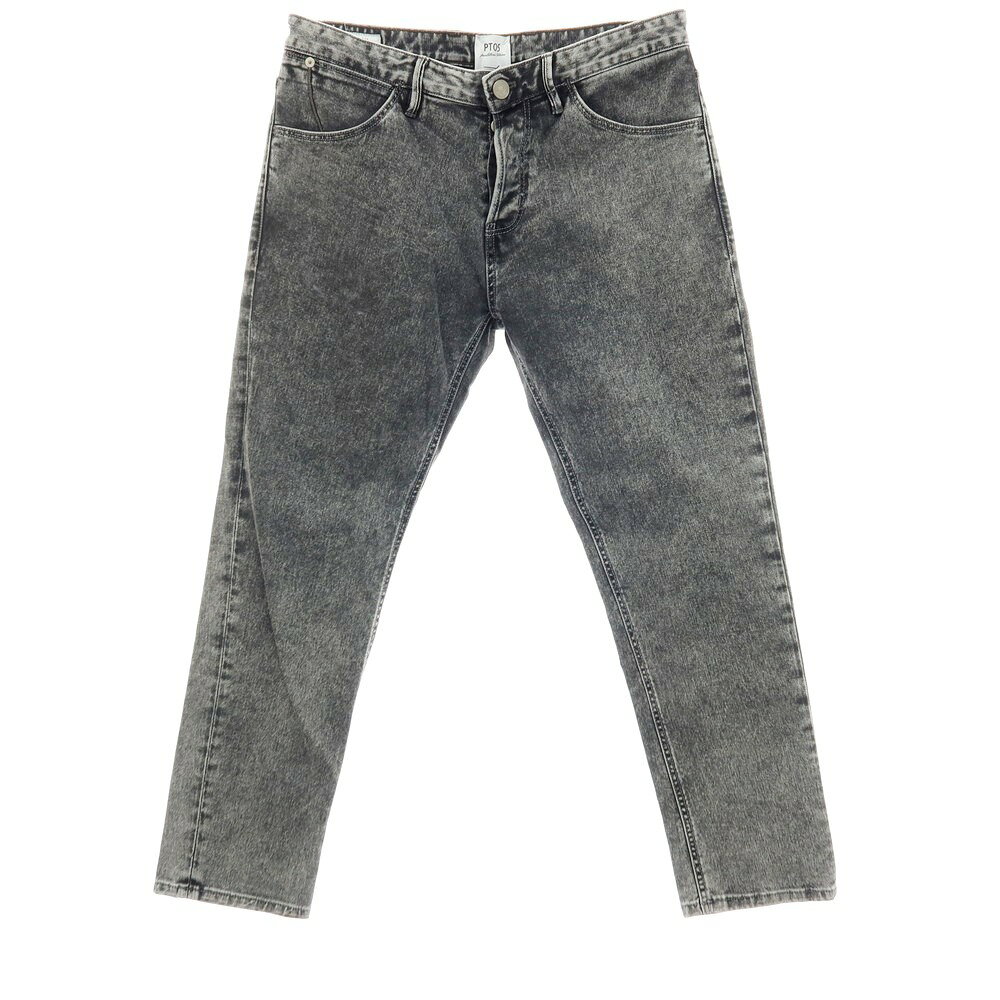 樂天商城 - 【中古】ピーティーゼロチンクエ PT05 REGGAE ストレッチ コットン デニムパンツ ジーンズ グレーブラック【サイズ32】【S/S/A/W】【状態ランクC】【メンズ】