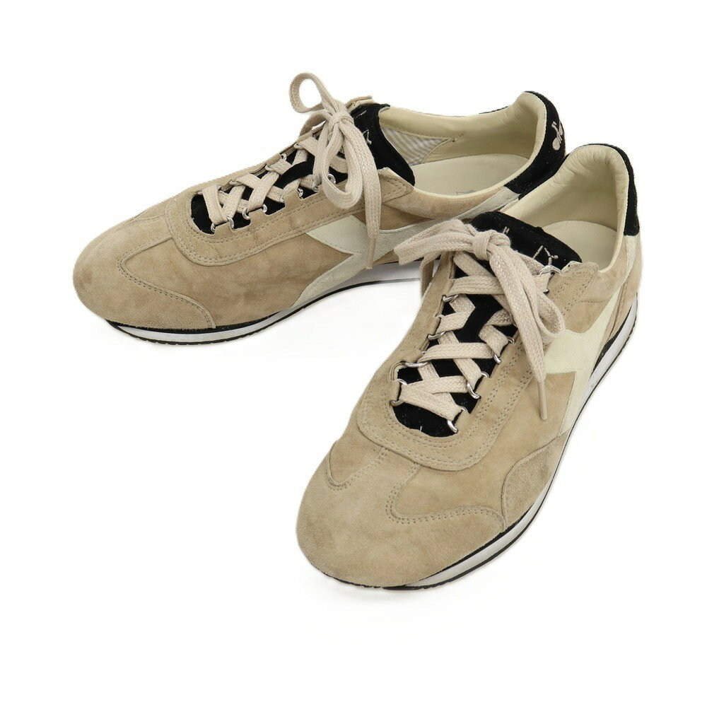 ディアドラ Diadora EQUIPE KIDSKIN 201 171902 スエード スニーカー ベージュ