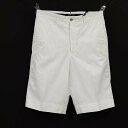 【新品アウトレット】フェデーリ FEDELI コットン ショートパンツ ホワイト 【44】【H2495】【WHT】【S/S】【送料無料】【即日発送可】【メンズ】