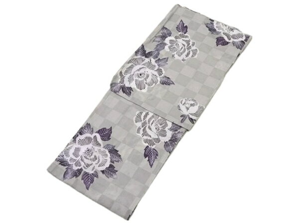 着物美人 送料無料 浴衣 くすみ 木綿 女浴衣 浴衣女性 浴衣女の子 浴衣単体 単品 浴衣くすみ くすみ浴衣 浴衣グレージュ 浴衣牡丹 浴衣木綿 木綿浴衣 夏着物 街着 大人 女性 女の子 M F L 155-165 【 グレージュ 牡丹 】R411121