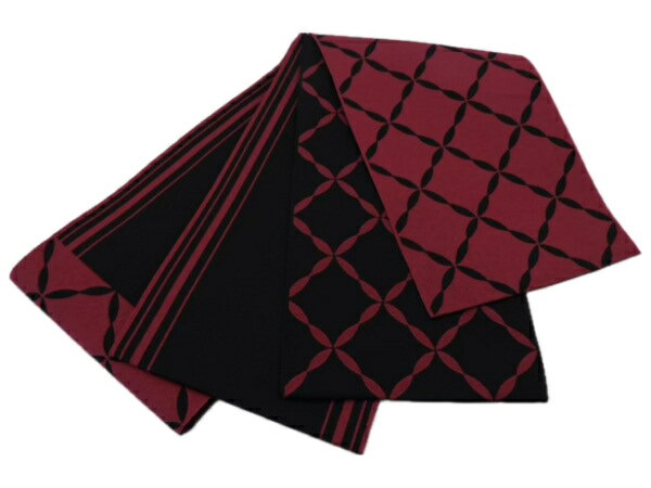 着物美人 送料無料 浴衣帯 長尺 日本製 半幅帯 半巾帯 細帯 四寸帯 夏帯 帯 浴衣帯赤 半幅帯赤 浴衣帯黒 半幅帯黒 浴衣帯七宝 半幅帯七宝 浴衣帯くすみ 半幅帯くすみ 浴衣半幅帯 浴衣帯女性 半幅帯女性 浴衣帯女の子 【 赤 黒 七宝 】R461714-7k