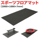 【エントリーでP5倍＆割引クーポン有】KaRaDaStyle トレーニング フロアマット ベンチマット ヨガマット EVA 200×100cm