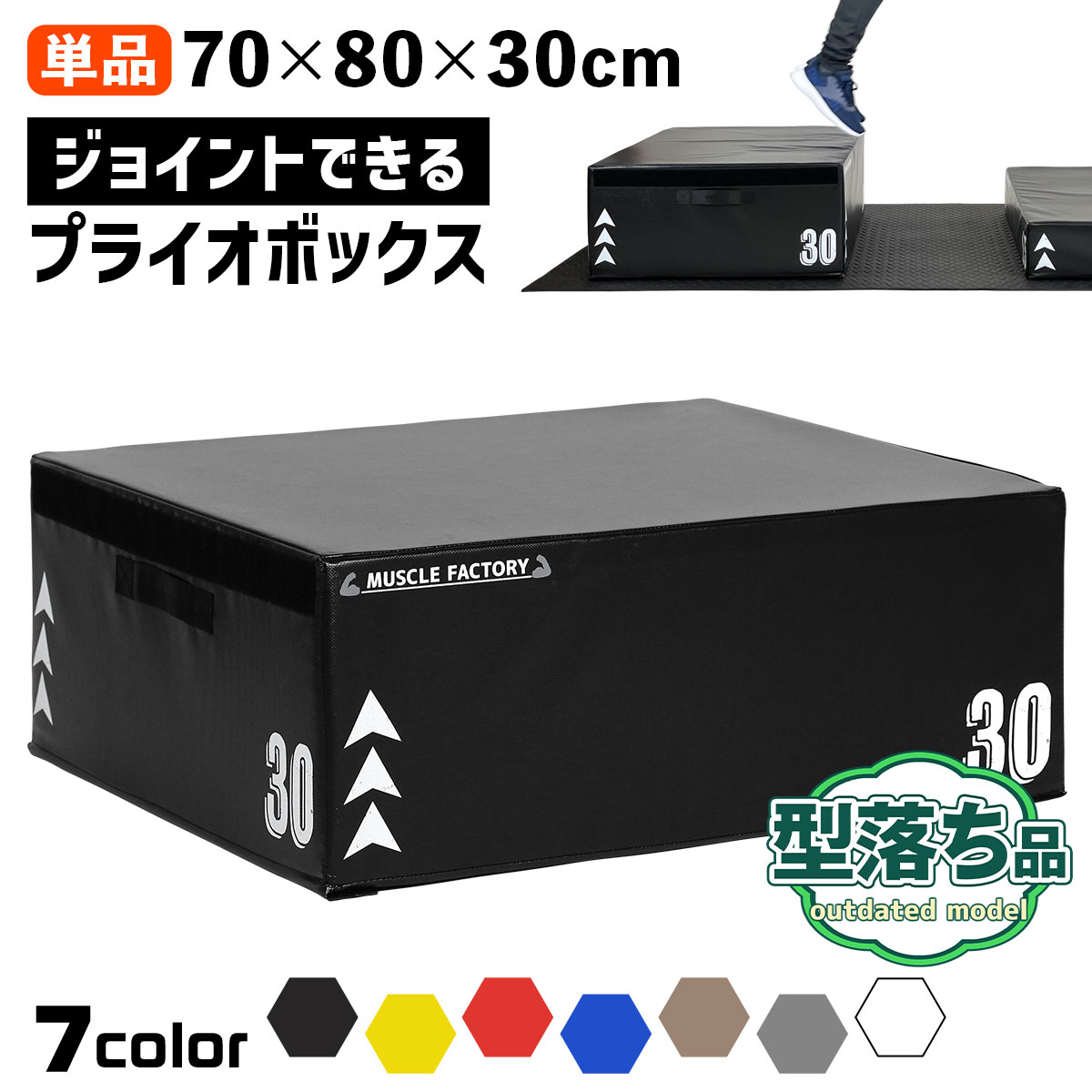 【エントリーでP10倍★ブラックフライデー】 【型落ち】 ジョイント式 プライオボックス ソフト プライオメトリクス ボックス 陸上 球技 フィットネス 昇降台...