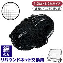 地球問屋で買える「【期間限定!ポイント20倍!】 リバウンドネット 網のみ 1.2M×1.2M 交換用 サッカー 野球 リバウンダー ラダー トレーニング バウンドネット クレイジーキャッチ 壁当て リフティング ネット ピッチングネット 練習道具 室内練習 自宅 30撚り 単品」の画像です。価格は2,200円になります。