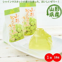 \期間限定P10倍/ 山形シャインマスカットきらら 1箱(12個)/18箱(216個) フルーツゼリー ぶどうゼリー (東北/山形県産/フルーツ/果物/ぶどう/葡萄/果汁/お取り寄せ/お土産/美味しい/おすすめ/お取り寄せ/単品/ケース売り/個包装/プチギフト)【A01】