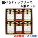 選べる(全6種類) ディップソースギフトセット 1箱(6個) 後藤屋 送料無料 (東北/山形/食品/調味料/食べ比べ/詰め合わせ/お返し/御祝/内祝/お土産/おみやげ/手土産/美味しい/おいしい/うまい/おすすめ) 