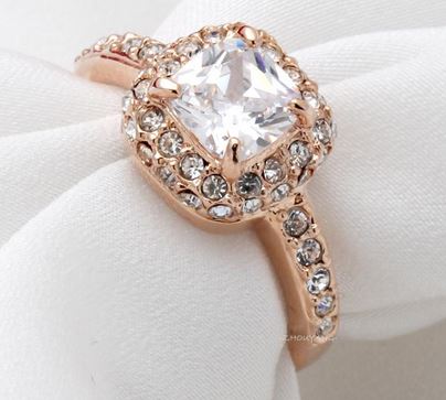 18K K18 18金 RGP ゴールド CZ ダイヤ 大粒 上質 リング gu1169e バレンタイン ギフト おすすめ 誕生日 ギフト格安通販　バレンタイン　人気　ランキング