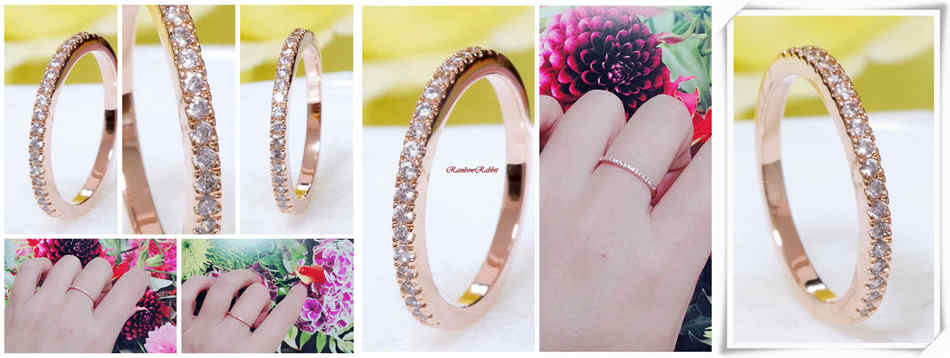 18K K18 18金 RGP ゴールド CZ ダイヤ ハーフ エタニティ リング　gu1156e バレンタイン ギフト おすすめ 誕生日 ギフト格安通販　バレンタイン　人気　ランキング