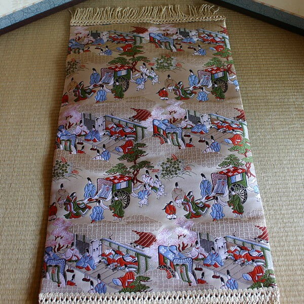 【送料無料！】【贈り物に！】西陣織　テーブルセンター（中）No.3472