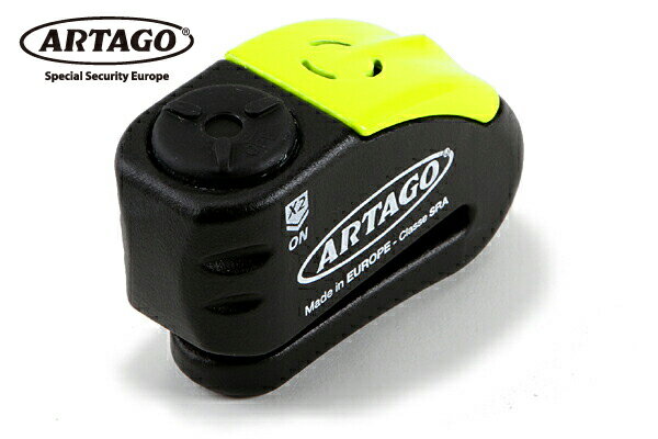 商品について 　ARTAGO ALARM UNIT [30X] 　アルタゴ 30シリーズ アラームユニット　 made in SPAIN 世界最高品質のロックを各国のユーザーに 提供する スペイン ARTAGO(アルタゴ)社。 ラインナップ中、最高レベルの強度を誇る ディスクロック、よりコンパクトなボディーを採用した30X。 ロックピン径を12Φとしたシン プルな構成により、 小排気量車向け適合を拡大。本体のコンパクトさと 反比例し、エマージェンシーサウンド音量は120dbを マーク。より高い盗 難抑止力を発揮します。 ※アラームオフも選択可能につき、ディスクロック機能 のみでご使用いただくことも可能です。 セット時に本体へ強固に保持されるSAAシステム を採用したロック構造により、一般的なディスクロック が苦手とする「本体の切断」や「こじ開け」に対して 最強の対抗性を発揮します。またロック本体には、 360 度センサーを搭載した高性能アラームユニット を内臓。IP67 認定の防水、防塵性能も有するユニットが 犯罪者の動作を繊細に検知した際は、110db の大音量 エマージェンシーサウンドを発し、最高レベルの 盗難抑止効果を発揮します。 ※アラームオフも選択可能につき、ディスクロック機能 のみでご使用いただくことも可能です。 「IP54」の防塵、防水性能を持つアラー ムシステムを 搭載しています。通常の環境における使用においては、 万全の防水性能を有していると言って過言では ありません。 ロック本体＆キーセット以外に キャリングポーチ（ベ ルクロループ付）が附属します。 尚、アラーム用電池は本体にセット済 みとなります。 ※初期装備品はモニター用電池につき、早期交換を おすすめします。