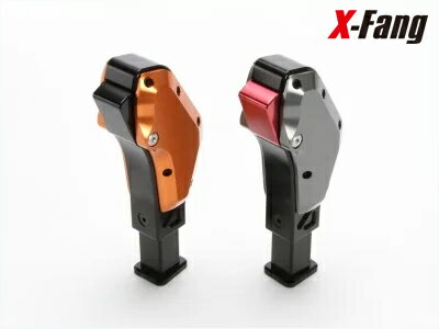 X-FANG BSG380LOR Billet Shifter LimitedColor (Gun Grip Type) [Orange/Black] ビレットシフターリミテッドカラー ガングリップタイプ (オレンジ/ブラック)DELICA MINI