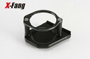 X-Fang TGS-DH401GM Billet Drink Holder LimitedColor BLACK GUNMETAL ビレットドリンクホルダーリミテッドカラーガンメタル ブラック ガンメタ【適合】CV5W/CV4W/CV2W/CV1W　（MC後CV1装着不可)