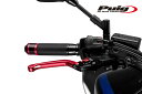 Puig 110RR210RR FOLDABLE BRAKE & CLUTCH LEVER 3.0 RED/RED (可倒タイプ) プーチ ブレーキ クラッチ ...