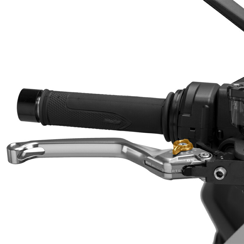 樂天商城 - Puig 4120PO BRAKE LEVER 4.0.UNFOLDABLE [SILVER/GOLD] （固定標準タイプ） プーチ ブレーキレバー