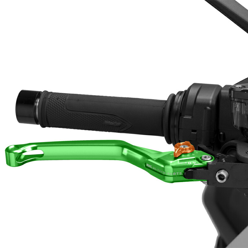 Puig 4120VT BRAKE LEVER 4.0.UNFOLDABLE [GREEN/ORANGE] （固定標準タイプ） プーチ ブレーキレバー