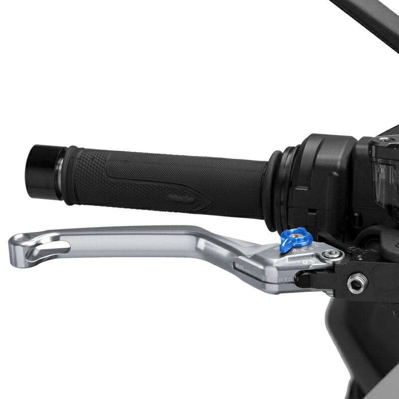 樂天商城 - Puig 4120YA BRAKE LEVER 4.0.UNFOLDABLE [TITANIUM/BLUE] （固定標準タイプ） プーチ ブレーキレバー