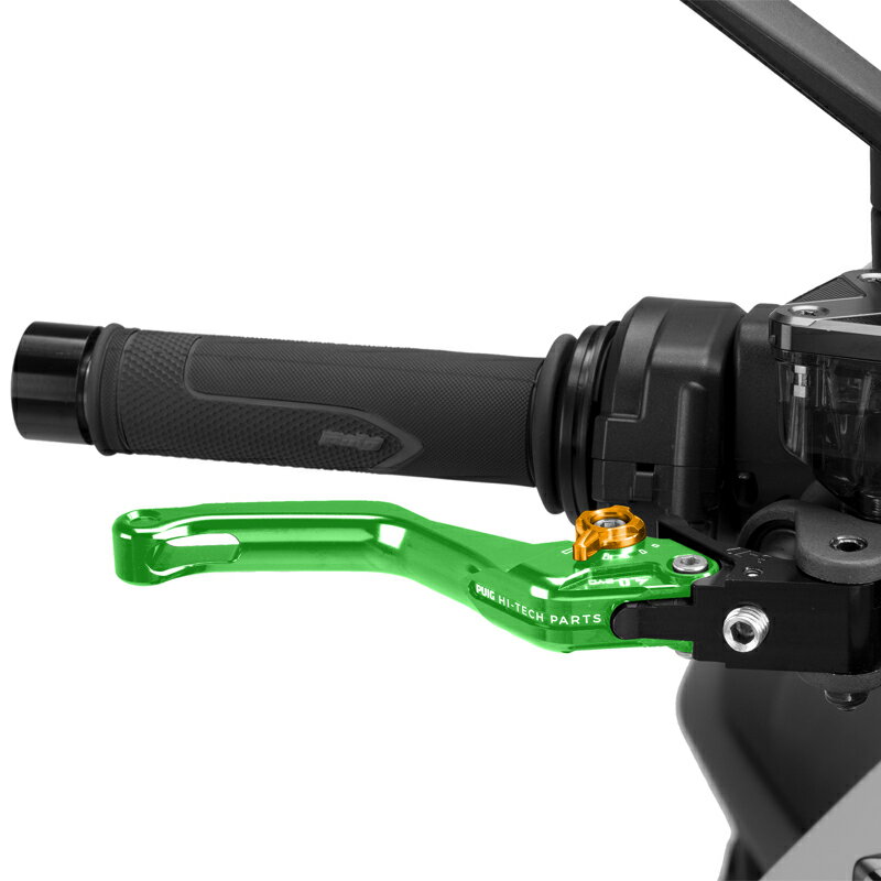 樂天商城 - Puig 4130VO BRAKE LEVER 4.0.SHORT [GREEN/GOLD] （ショートタイプ） プーチ ブレーキレバー