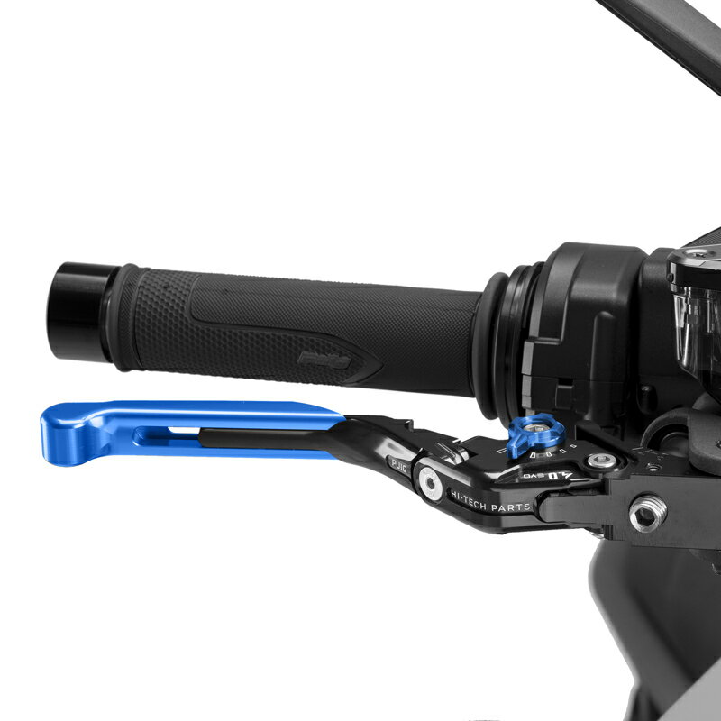樂天商城 - Puig 414ANA BRAKE LEVER 4.0.EXTENDABLE [BLUE/BLUE] （全長調整、可倒タイプ） プーチ ブレーキレバー