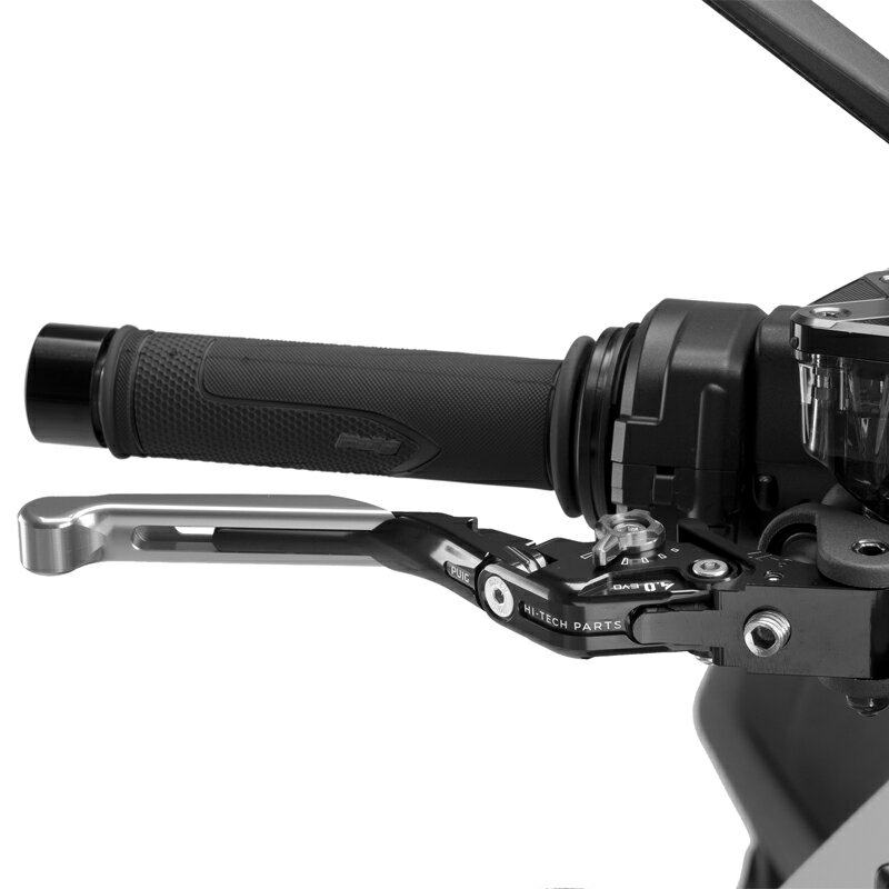 樂天商城 - Puig 414PNP BRAKE LEVER 4.0.EXTENDABLE [SILVER/SILVER] （全長調整、可倒タイプ） プーチ ブレーキレバー