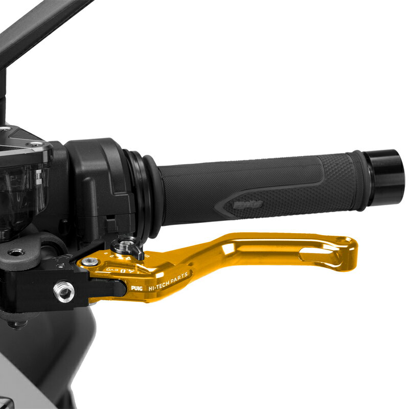 Puig 4230ON CLUTCH LEVER 4.0.SHORT [GOLD/BLACK] （ショートタイプ） プーチ クラッチレバー