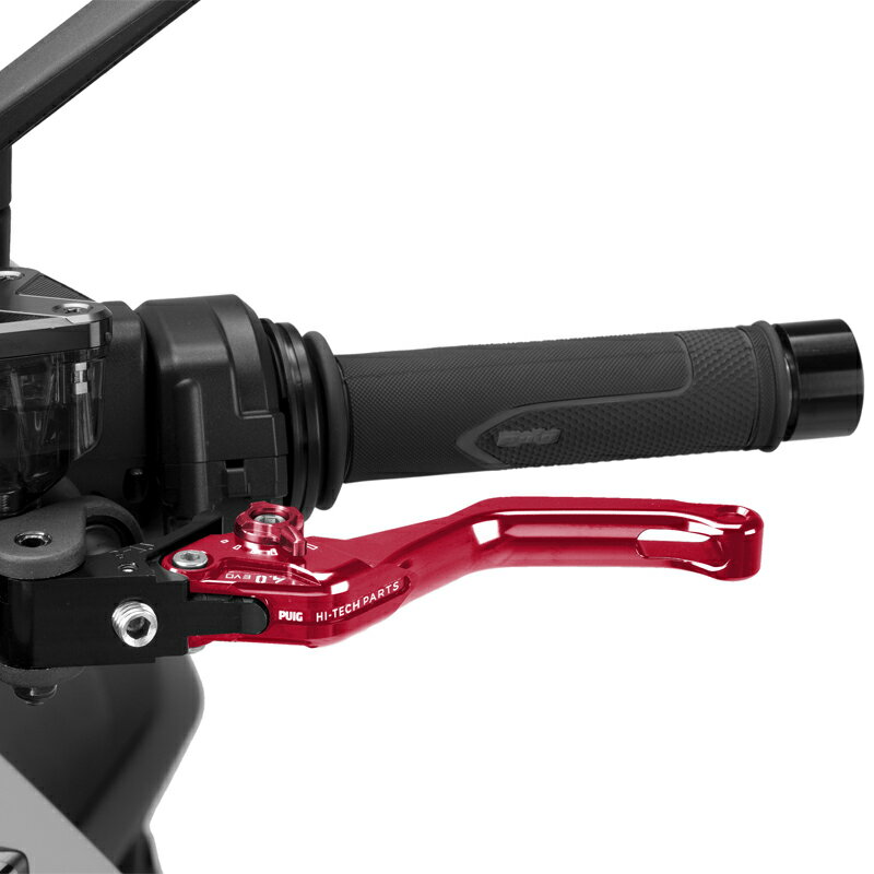樂天商城 - Puig 4230RR CLUTCH LEVER 4.0.SHORT [RED/RED] （ショートタイプ） プーチ クラッチレバー