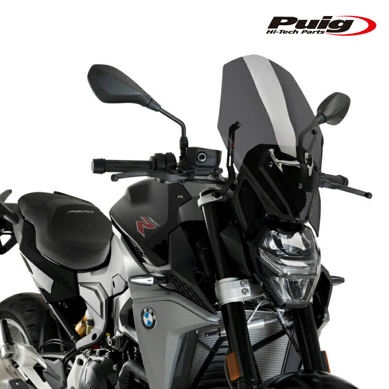 樂天商城 - Puig 20362F NEW GENERATION TOURING [DARK SMOKE] ステー無し BMW F900R (20-25) プーチ スクリーン カウル