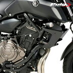 [期間限定25%OFF]Puig 20381N SIDE SPOILER WINGLET [BLACK] YAMAHA MT-07 (18-20) プーチ サイドスポイラー ウイングレット ダウンフォース