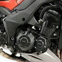 期間限定25 OFF Puig 20417N ENGINE PROTECTOR COVER BLACK Kawasaki Z1000 (14-21) プーチ エンジン プロテクター カバー