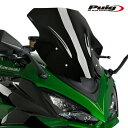 Puig 20471N RACING-SCREEN BLACK Kawasaki Ninja 1000 SX (20-23) Ninja1000 (10-19) Z1000SX (10-19) プーチ スクリーン カウル