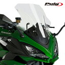 Puig 20471W RACING-SCREEN CLEAR Kawasaki Ninja 1000 SX (20-23) Ninja1000 (10-19) Z1000SX (10-19) プーチ スクリーン カウル