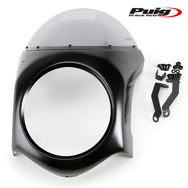 Puig 3143H RETRO SEMI FAIRING  HONDA CB1000R NEO SPORTS CAFE (18-20) CB650R NEO SPORTS CAFE (19-22) プーチ スクリーン カウル