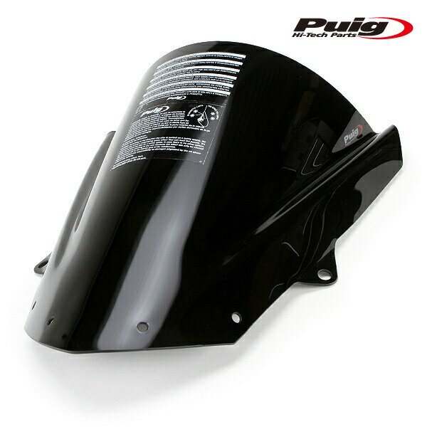 Puig 3177N RACING SCREEN [BLACK] Kawasaki ZX-6R (09-23) ZX-6R 636 (13-23) /ZX-10R (08-10) プーチ スクリーン カウル