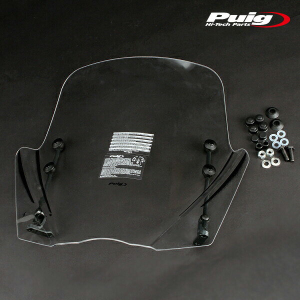 Puig 3492W WINDSHIELD T.X. CLEAR HONDA SUPER CUB C125 (18-23) プーチ スクリーン カウル