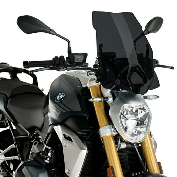 Puig 3626F NEW GENERATION TOURING [DARK SMOKE] ステー無し BMW R1250R (18-25) プーチ スクリーン カウル