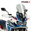 Puig 3714HSCREEN TOURING with M.E.M [SMOKE] HONDA CRF1000L AFRICA TWIN (16-19) /CRF1000L AFRICA TWIN ADVENTURE SPORTS(18-19) プーチ スクリーン カウル