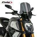 期間限定25 OFF Puig 3775F NEW GENERATION TOURING ADJUSTABLE DARK SMOKE DUCATI DIAVEL 1260 (19-22) DIAVEL 1260 S (19-22) プーチ スクリーン カウル