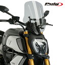 Puig 3775H NEW GENERATION TOURING ADJUSTABLE [SMOKE] DUCATI DIAVEL 1260 (19-22) DIAVEL 1260 S (19-22) プーチ スクリーン カウル