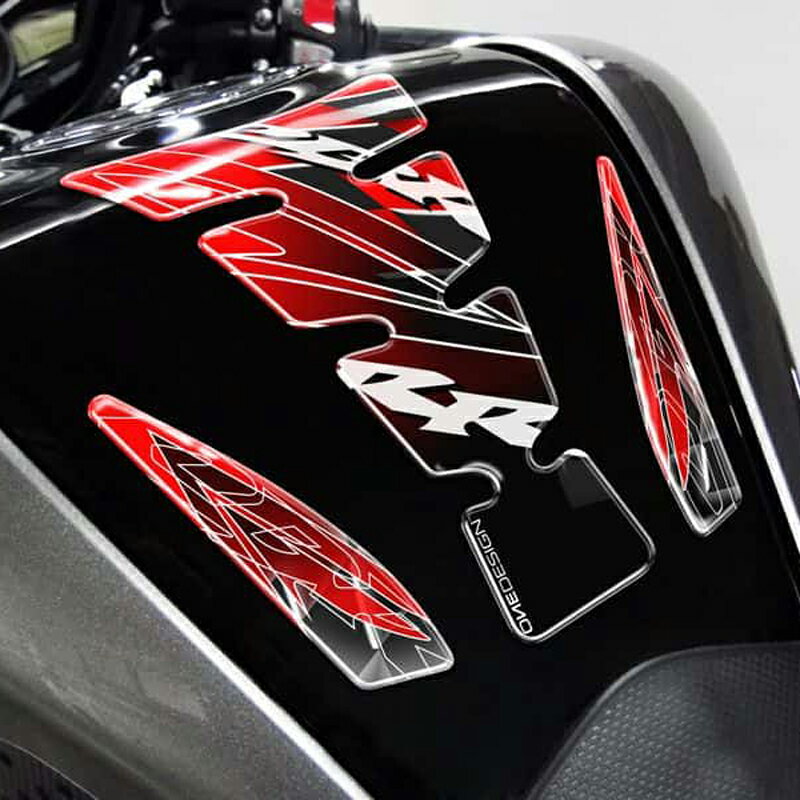 Puig 4784R TANK PADS WINGS [汎用] CBR [ RED ] プーチ タンクパッド
