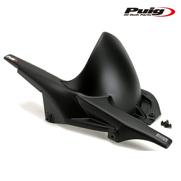 商品について Puig REAR FENDER ade in SPAIN プーチ リアフェンダー 様々な高性能＆高品質ボディーパーツを手掛け海外での評価が高い“Puig”製リアフェンダーです。 平面/曲面をシャープに活かしたオリジナルデザインを採用。 なめらかなR面を効果的に活かしたチェーンケース一体フォルムを採用。 泥はね/飛び石から車体をガード。 走行風と乱流を整えるカウリング機能も加味。 車体(スイングアーム)にはボルトオンでマウント可能必要なクランプ＆ステー一式付属。 高強度且つ軽量、更に耐久性/耐振性にも優れたノーマルの外装などに使用されている強化プラスチック(ABS樹脂)製。 鮮やかな質感で引き締めるカーボン調表面仕上げ(プリント)を採用。 ヨーロピアンテイストでスタイリングを一新ドレスアップパーツとしても効果大の注目アイテムです。 タイヤとのクリアランスは純正サイズ/同プロファイルのタイヤを想定して設定しております。 適合車種 BMW F800R ( 2009～ 2020年式 ) 関連商品 BMW F800R 関連商品はこちら≫ Puig 5882C REAR-FENDER [CARBON PRINT]