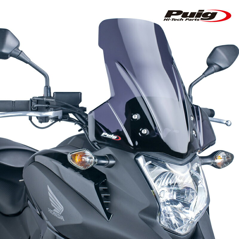 Puig 5992F SCREEN TOURING [DARK SMOKE] HONDA NC750X (14-15)NC700X (12-13) プーチ スクリーン カウル